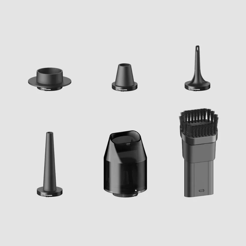 HOTO Compressed Air Capsule Electric Air Duster & Vacuum