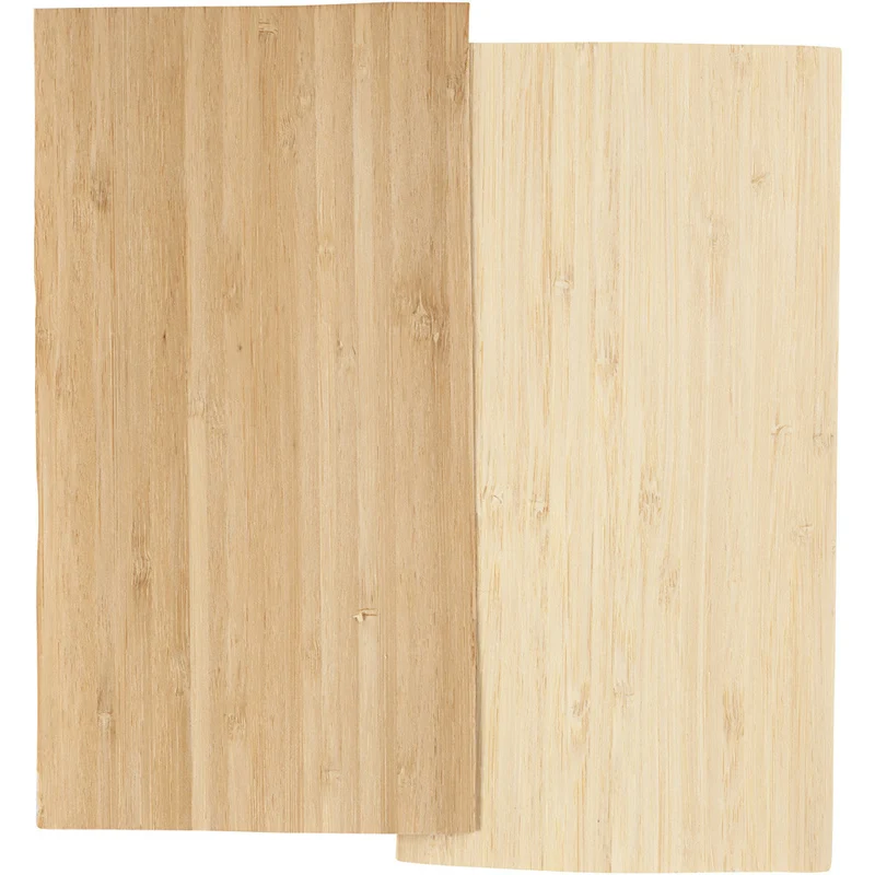 Bambus-Furnierplatten, Blatt 12x22 cm, Dicke 0,75 mm, 2 Bl./ 1 Pck [HOB-282901]