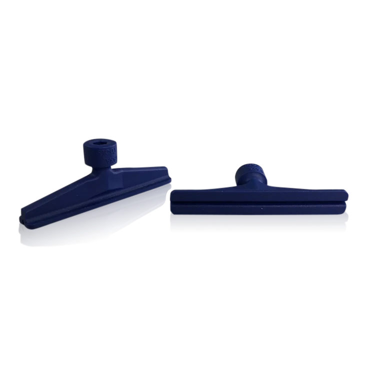 Klebeadapter blau 65x10mm