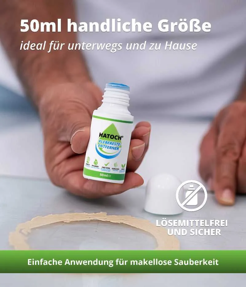 HATOCH® Klebereste / Klebstoff Entferner 50ml 18er Karton