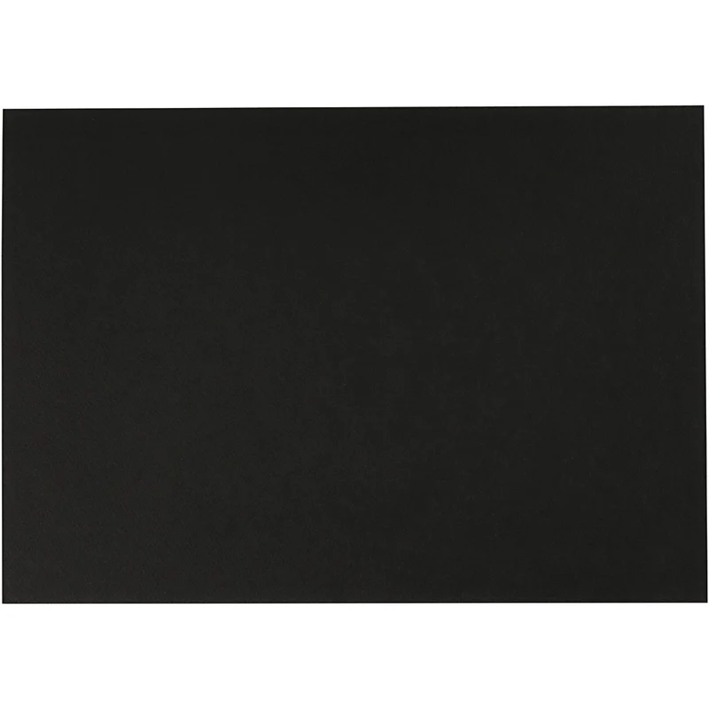 Aquarellpapier, A4, Blatt 210x297 mm, 230 g, Schwarz, 10 Bl./ 1 Pck [HOB-22110]