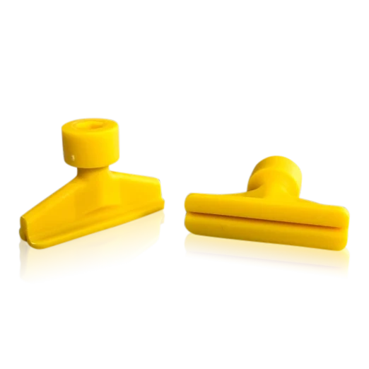 Klebeadapter gelb 35x10mm