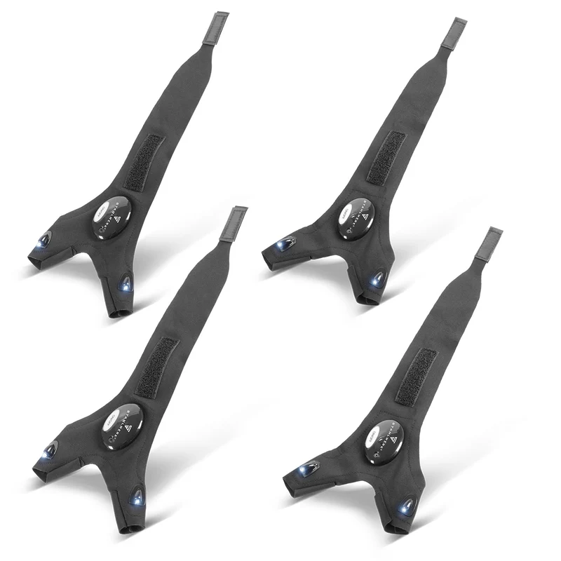 STAHLWERK LED-Handschuhe 2er Set | Helles Licht und freie Hände bei Reparaturen oder Montagearbeiten | Arbeitshandschuhe mit Licht | Universell einsetzbar | Einheitsgröße I Ideal für Mechaniker und Handwerker