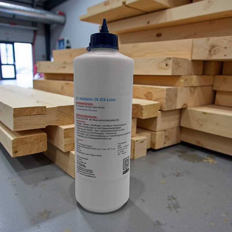 D3 Holzleim weiß 1,00 Kg Leim Kostenloser Inlandsversand!!!