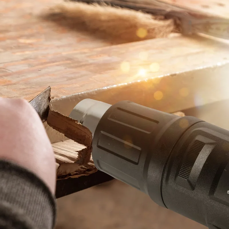 STAHLWERK HP-2000 ST 2.000 Watt starke Heissluftpistole und Heissluftfön bis 600 Grad Heissluftgebläse zum Entlacken, Schweissen, Schrumpfen oder Fügen von Kunststoffen