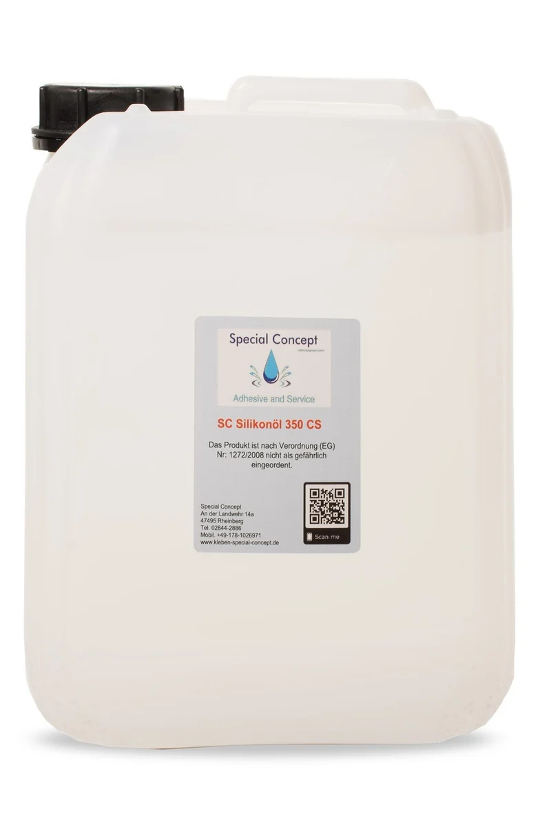 10,00 Liter Silikonöl 350 cSt / Gummipflege; Gleitmittel - Latex ; Pouring (8,00€ / Liter )Kostenloser Inlandsversand!!!