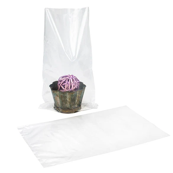 Heavy Duty Rundbodenbeutel Transparent 32x55cm (100 Stück) [RBLP2]