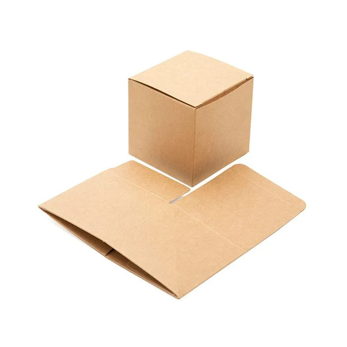 Kraft Pop & Lock-Schachteln 7.5x7.5x7.5cm (25 Stück) [PLB58K]