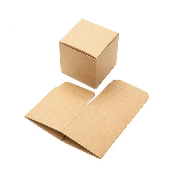 Kraft Pop & Lock-Schachteln 5x5x5cm (25 Stück) [PLB104K]