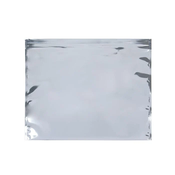 Glamour-Versandtaschen Metallisch Silber 30.5x23cm (100 Stück) [MM129S]