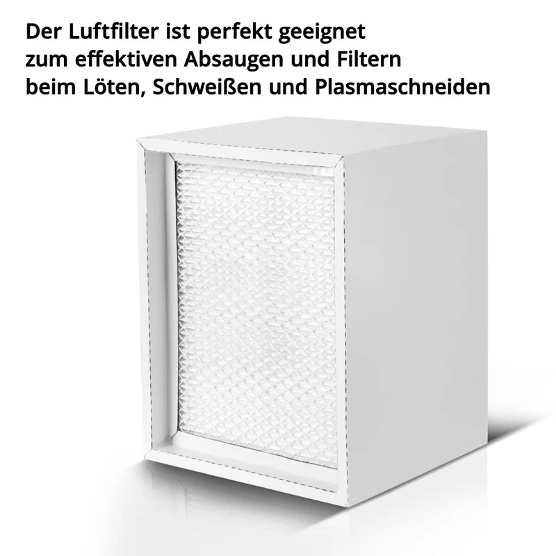 STAHLWERK Aktivkohle-Filter für Rauchabsaugung FE-150 ST Ersatzfilter | Luftfilter | Hauptfilter für Absauganlage | Rauchabsorber | Rauchabzug | Schweißrauch- und Lötabsaugung