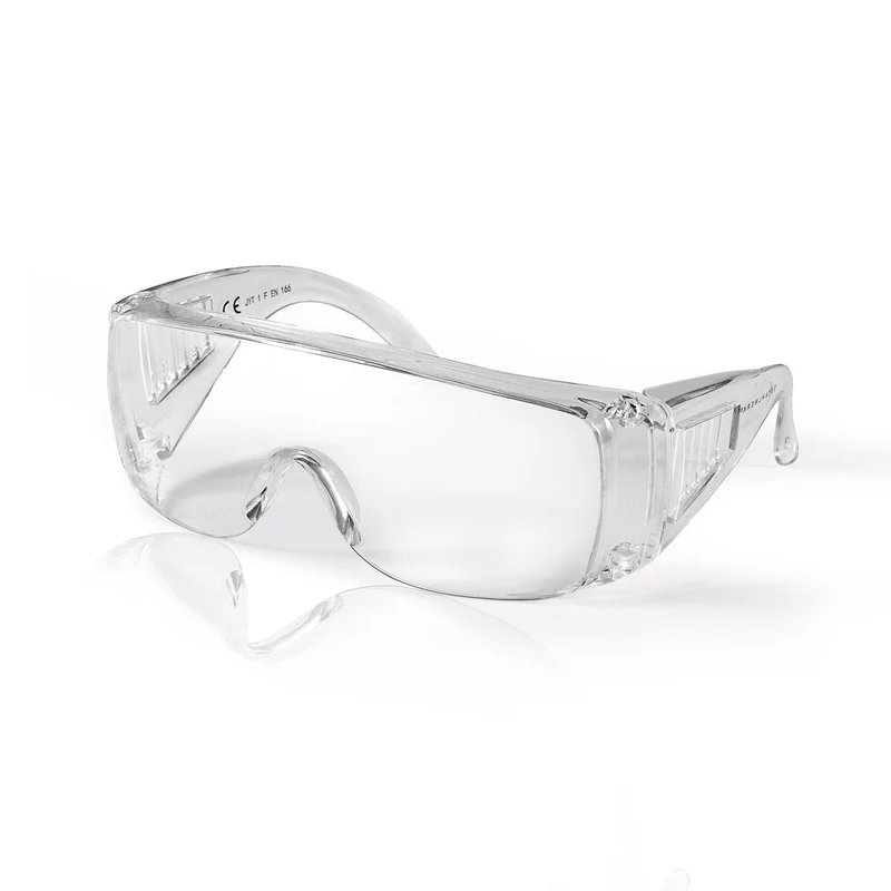 STAHLWERK Kratzfeste Schutzbrillen im 5er Set Überbrille / Perfekte Ergänzung zur Arbeitsschutzausrüstung