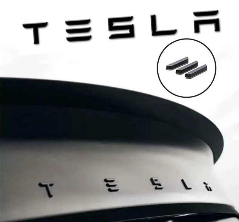 ABS 3D TESLA-Buchstaben – Neues Logo-Design für Ihren Tesla Model 3 YSX