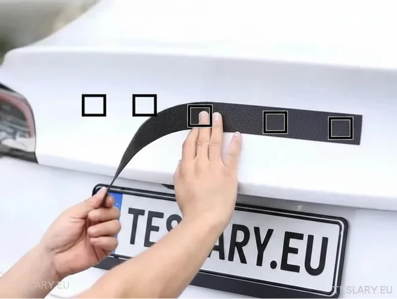 ABS 3D TESLA-Buchstaben – Neues Logo-Design für Ihren Tesla Model 3 YSX