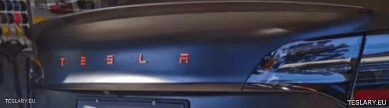 ABS 3D TESLA-Buchstaben – Neues Logo-Design für Ihren Tesla Model 3 YSX