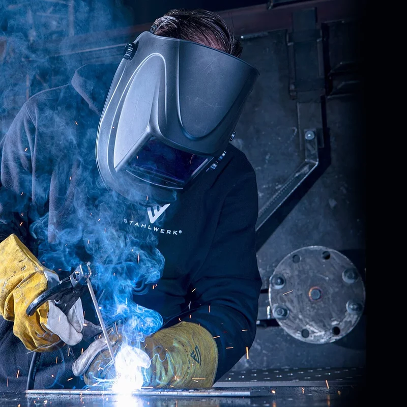 STAHLWERK Schweißgerät CTM-416 Puls Pro Vollausstattung 6-in-1 Schutzgas-Schweißgerät | Inverter mit 160 A, Puls-Funktion für Aluminium und 40 A Plasmaschneider CUT | WIG | MIG MAG | PULS | MMA | FLUX