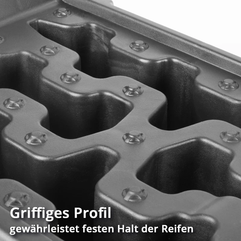 STAHLWERK Stufenkeil GT-15 ST 2er Set mit 6 t Tragkraft 905 x 330 x 215 mm Auffahrkeil | Unterlegkeil | Auffahrrampe | Auffahrbock | Ausgleichkeil für Wohnmobil, Caravan, Wohnwagen oder Anhänger