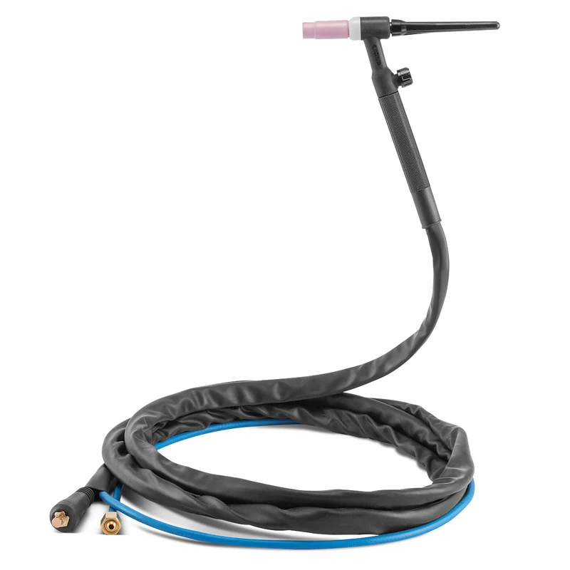 STAHLWERK WP-17V Universal Lift-Tig-Brenner / Schweißbrenner mit 4 Meter Schlauchpaket und 9 mm Dorn für WIG / ARC Schweißgerät