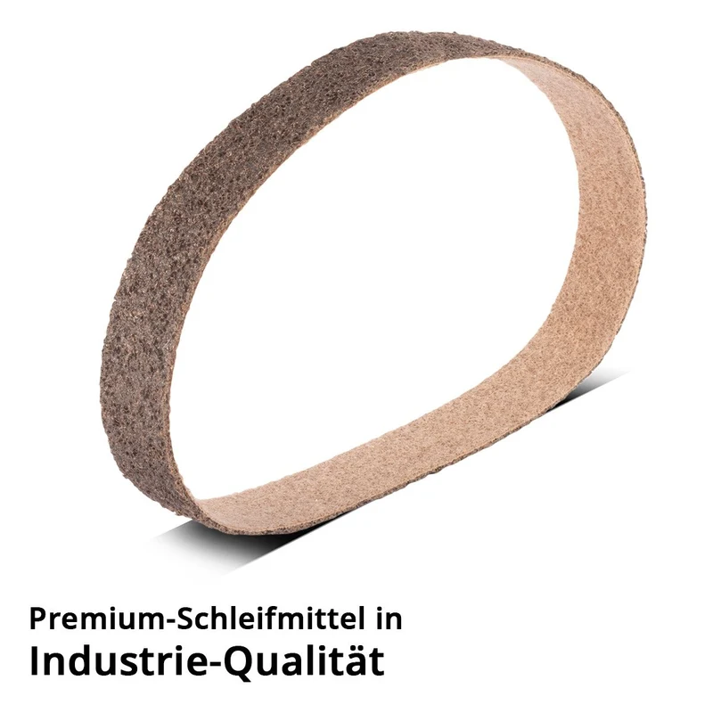 STAHLWERK Schleifvlies grobe Körnung 40 x 760 mm Schleifband | Vliesbänder | Poliervlies | Universal-Schleifbänder | Schleifmittel für Rohrbandschleifer, Bandschleifer und Schleifgeräte
