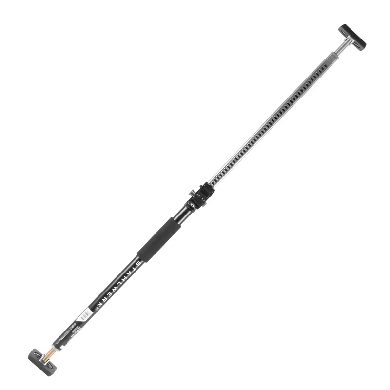 STAHLWERK Montagestütze / Baustütze MH-115 ST 66-115 cm, 40 kg Tragkraft, robuster Türspanner / Teleskopstütze / Spannstütze