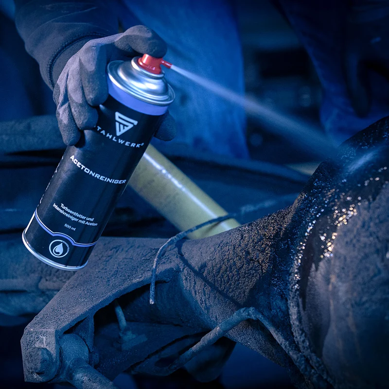 STAHLWERK Aceton Reiniger und Turbo-Entfetter zum Reinigen und Entfetten von Bremsen und mechanischen Teilen, geeignet für Industrie, Werkstatt und DIY