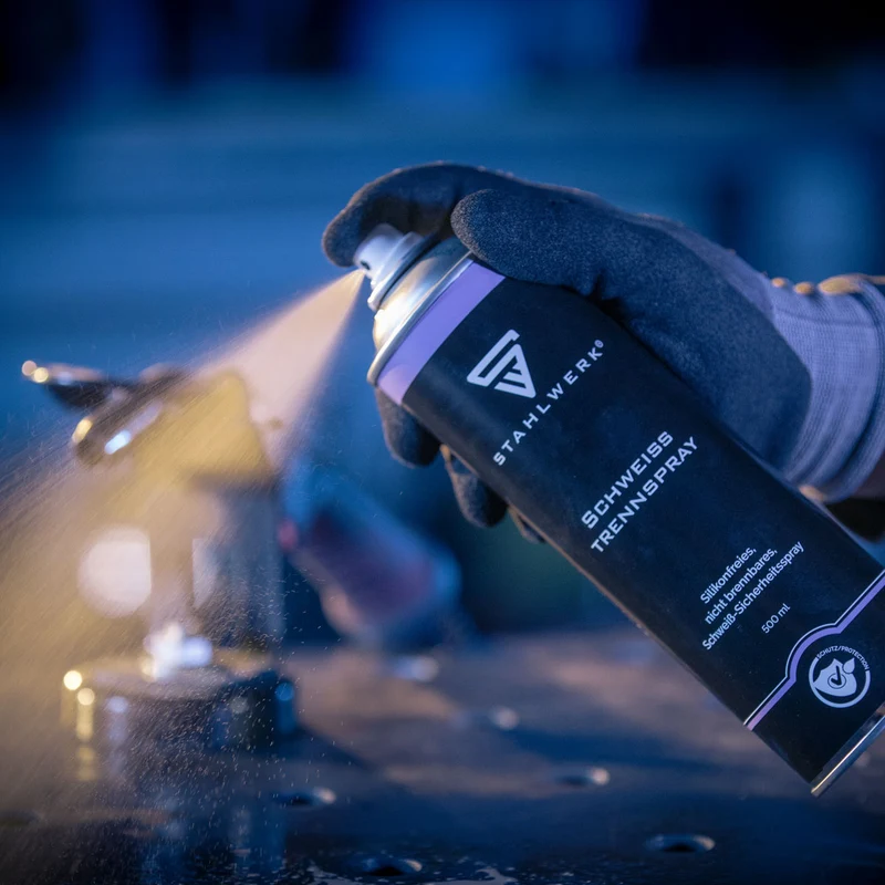 STAHLWERK Schweiß-Trennspray, multifunktionales Sicherheits-Spray zum Schweißen, geeignet für Industrie, Werkstatt und DIY