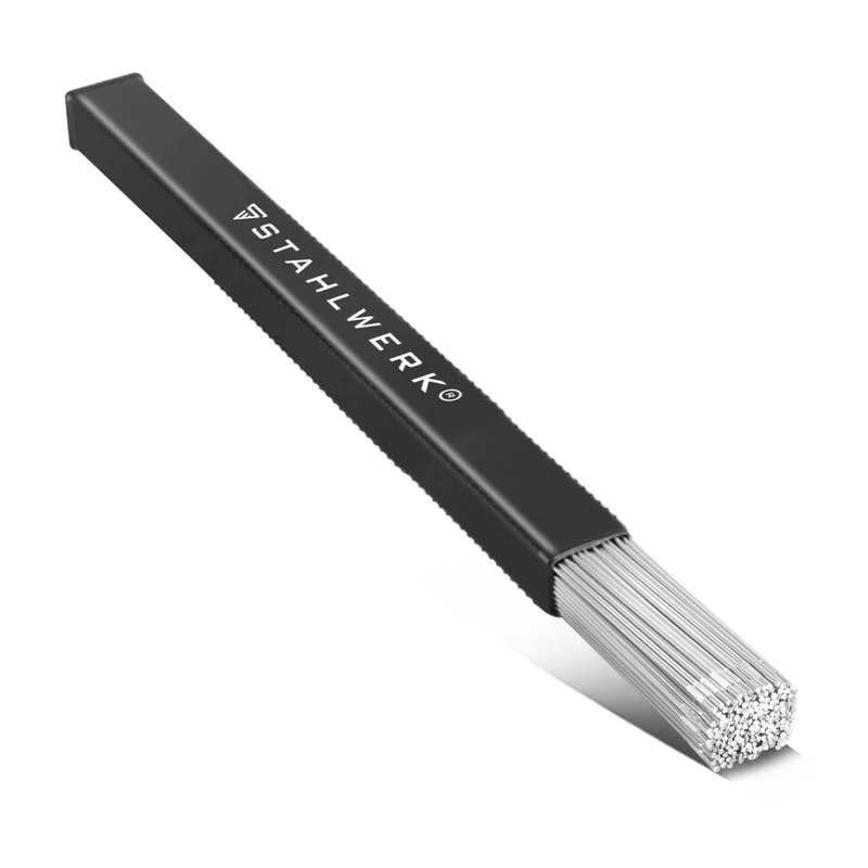 STAHLWERK WIG Schweißstäbe ER4043Si5 Aluminium hochlegiert / Ø 2,4 mm x 500 mm / 2 kg / inklusive Aufbewahrungsbox