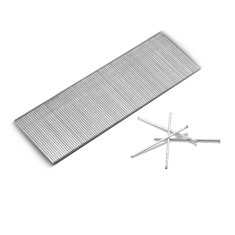 STAHLWERK Druckluft Nägel 40 mm Gauge 18 (1,25 x 1,05 mm) mit 2 mm Kopfbreite im 5000er Set Streifennägel | Tackernägel | Druckluft Stifte für Nagler, Nagelpistolen und Tacker