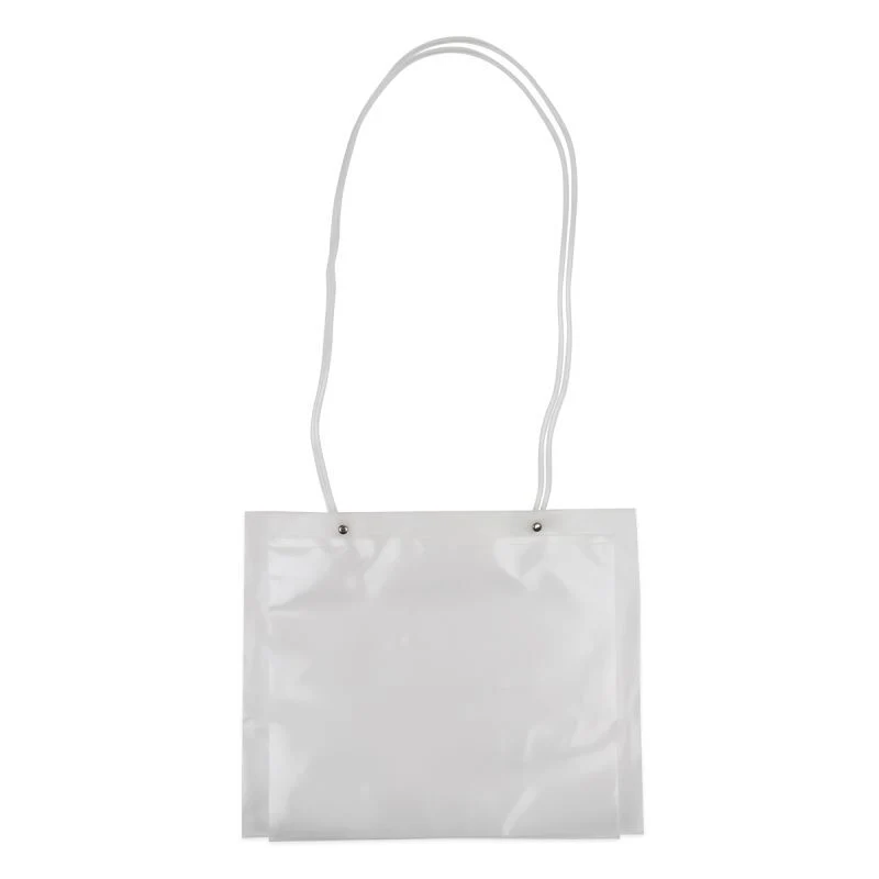 Luxuriöse Kunststoff-Schultertasche mit A4-Einschubfenster 35x28 cm Halbtransparent (100 Stück) [FP-DQC022]