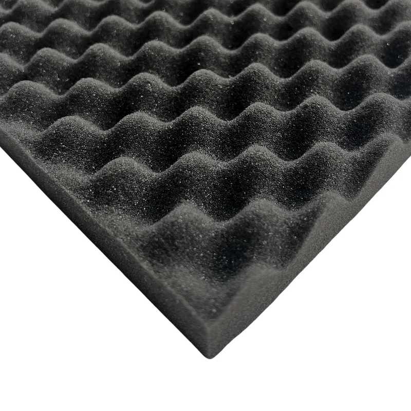 Noppenschaumstoff schwer entflammbar 200 x 100 x 4 cm