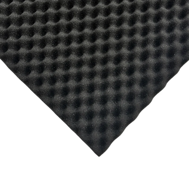 Noppenschaumstoff schwer entflammbar 100 x 100 x 4 cm