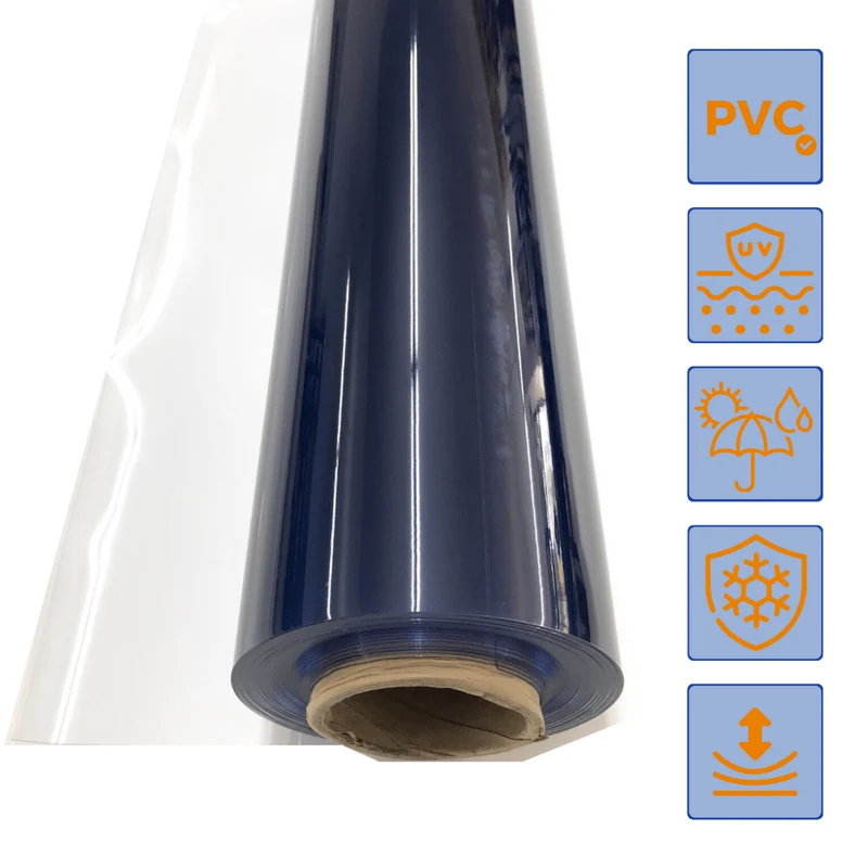 PVC Plane Transparent 0,5 mm