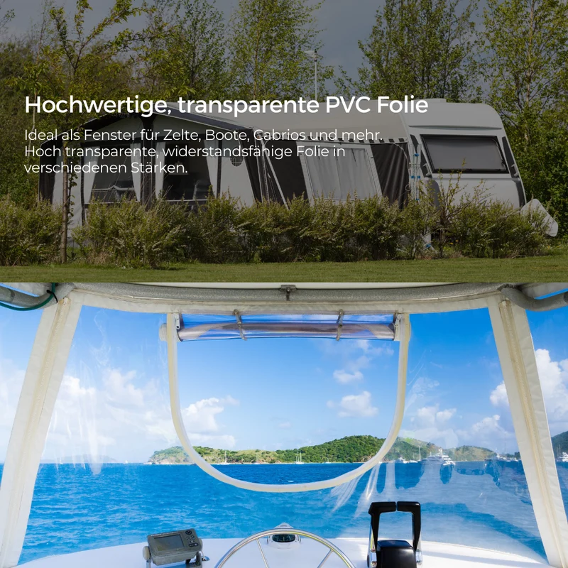 PVC Plane Transparent 0,5 mm