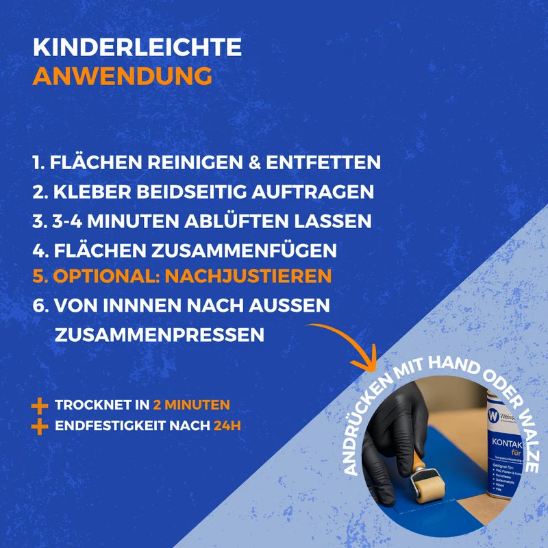 Kontaktkleber für PVC 250 ml