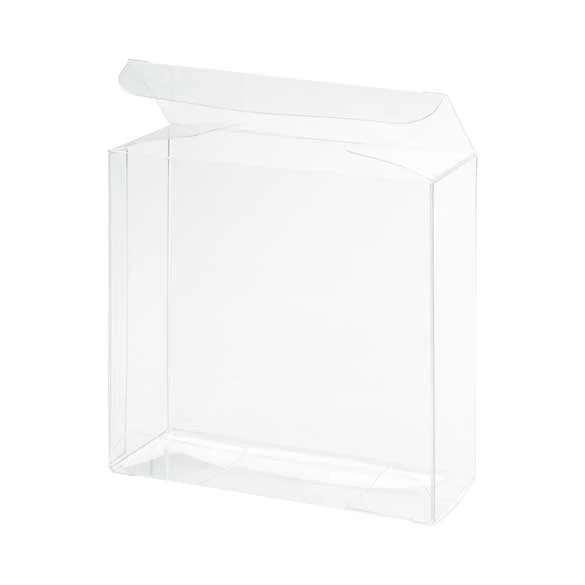 Schokoladenschachteln mit Einsatz 10.8x4.1x10.8cm Transparent (100 Stück) [CNDY194]