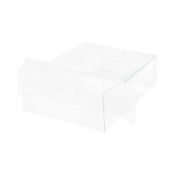 Schokoladenschachteln mit Einsatz 10.8x4.1x10.8cm Transparent (100 Stück) [CNDY194]