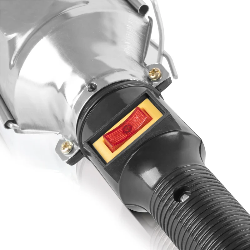 STAHLWERK Arbeitsleuchte mit E27-Fassung bis max. 60 W Werkstattleuchte mit 10 m Kabel, Hängehaken und gummiertem Handgriff, Bauleuchte | Arbeitslampe | Handleuchte für Reparaturen und Renovierungsarbeiten