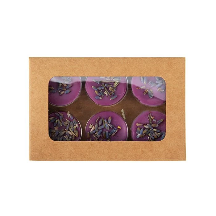Schachteln Kraft für handgemachte Süßigkeiten, Runde Einsatz 7x2.1x10.3 cm (25 Stück) [CNDYR275]