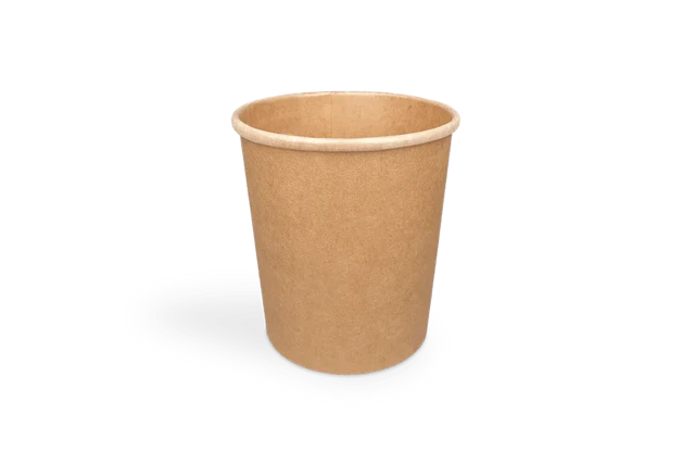 Suppentasse Karton 360ml Ø9 cm 12oz kraft (500 Stück) [TK-9987069]