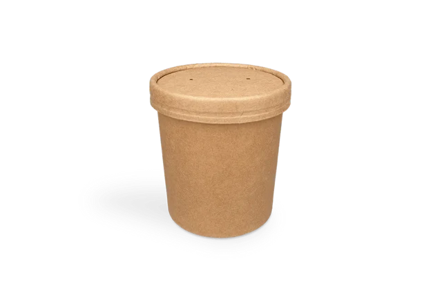 Suppentasse Karton 360ml Ø9 cm 12oz kraft (500 Stück) [TK-9987069]
