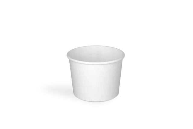 Suppentasse Karton 240ml Ø9 cm 8oz weiß (500 Stück) [TK-9988008]