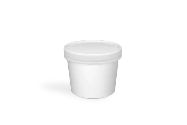 Suppentasse Karton 240ml Ø9 cm 8oz weiß (500 Stück) [TK-9988008]
