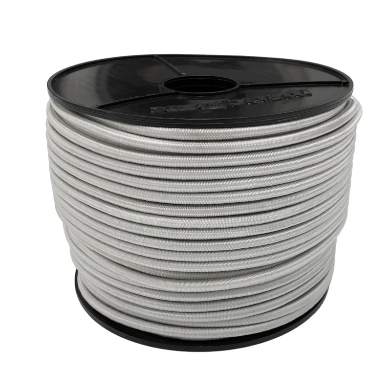 Gummikordel 6 mm weiß
