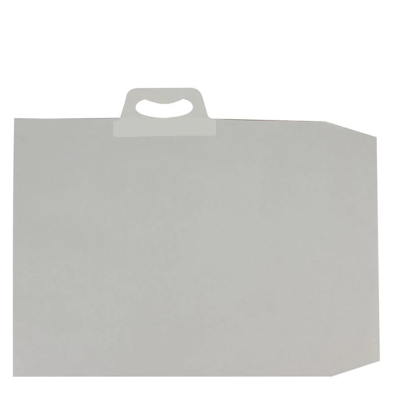 Recycelte Papier-Versandtasche mit Klappverschluss 41x46,5+2x4 cm Weiß (100 Stück) [FP-VZP018]