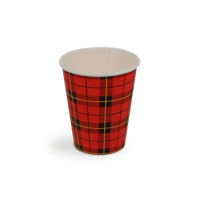 Kaffeetasse 150cc 6oz Ø7 cm Tartan (2.500 Stück) [TK-9987646]