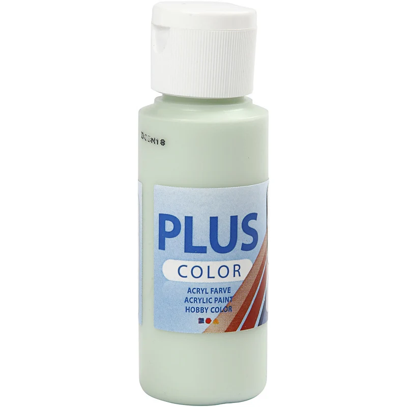 Plus Color Bastelfarbe, Frühlingsgrün, 60 ml/ 1 Fl. [HOB39662]