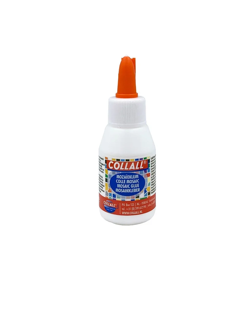 Mosaik-Kleber Weiß 50ml in Flasche (1 Stück) [COL-MZ0050]