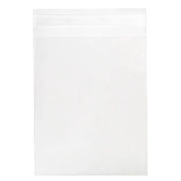 Umweltfreundliche Beutel 15.5x21.5cm Transparent (100 Stück) [GCA5]