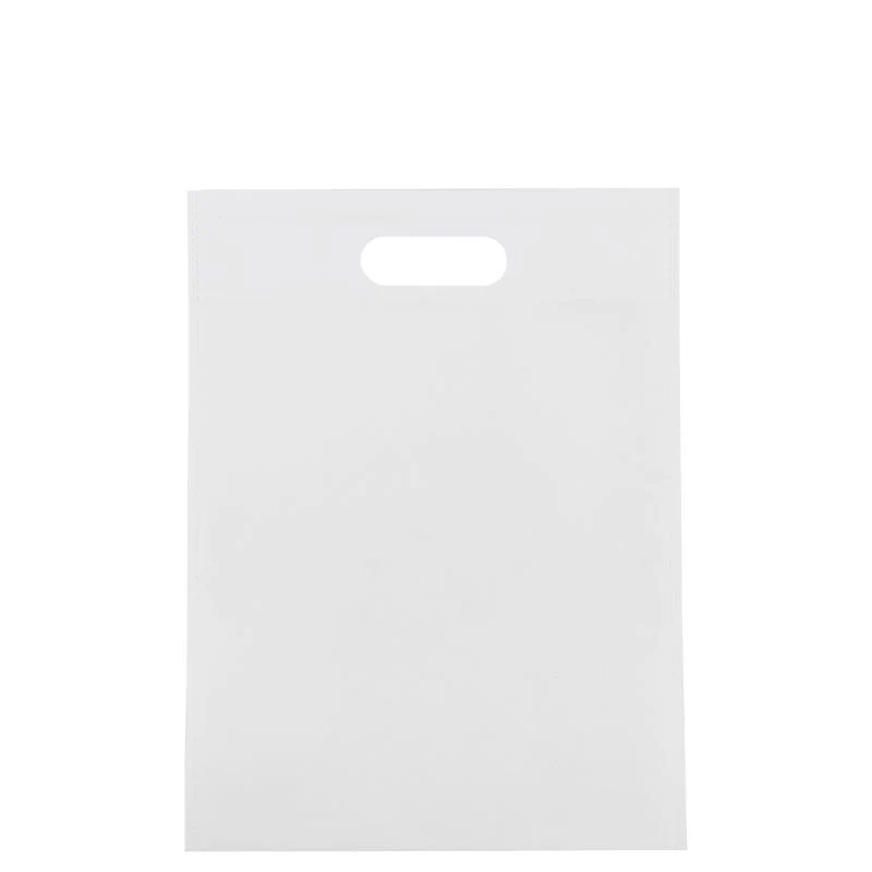Budget-Non-Woven-Taschen mit Griff 30x40 cm Weiß (400 Stück) [FP-DNW021]