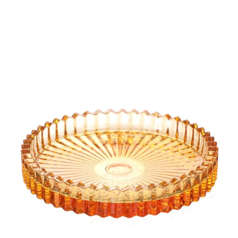 Glasschalen Kate Ø 10 cm, H. 6,5 cm, Senfgelb, 4er-Set (6 Stück) [IFS-34102]